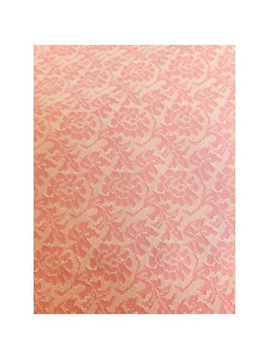 Vintage Other - Vintage Pink Floral Pattern Polyester Fabric 2.5 Yards x 60 Inches Sewing Materi